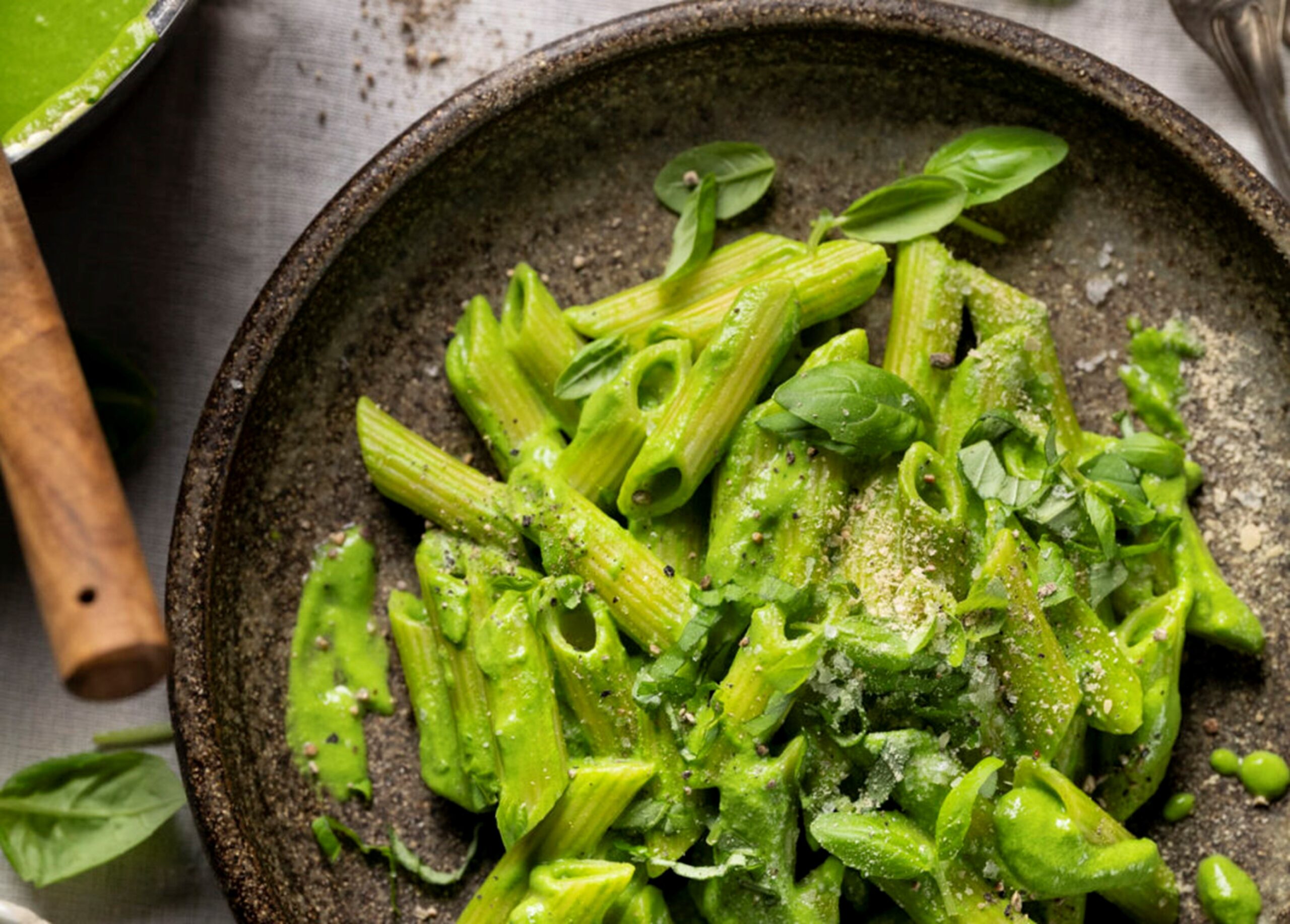 Nudeln mit Spinatsoße - stoffwechsel-turbo | Stoffwechsel Turbo