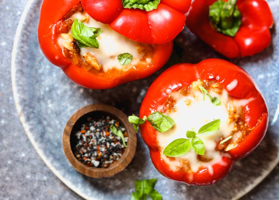 Gefüllte Paprika à la Bolognese - stoffwechsel-turbo | Stoffwechsel Turbo
